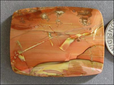 MORRISONITE JASPER DESIGNER CABOCHON (OREGON, USA) – 45.57 CT.